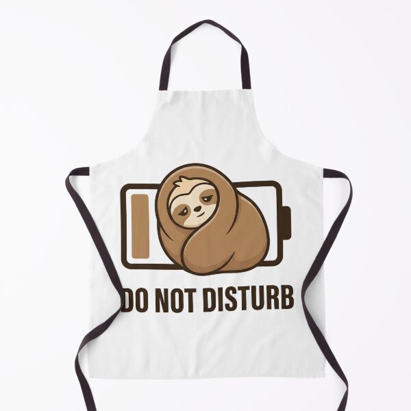 Item preview, Cute Sloth Do Not Disturb – Lazy Sleeping Animal Lover Design designed and sold by StickerNestYou.
