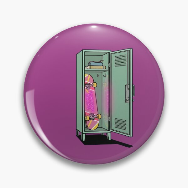 Item preview, Future Graduate Skateboard in Retro School Locker designed and sold by Rare By Hero.