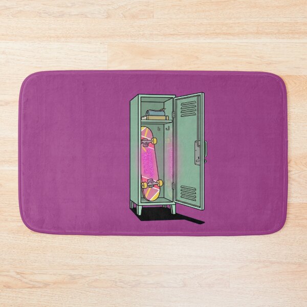 Item preview, Future Graduate Skateboard in Retro School Locker designed and sold by Rare By Hero.