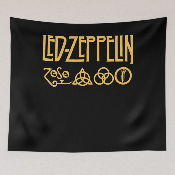 Item preview, Led Zeppelinn Band Symbols Rock Music designed and sold by namibambam.