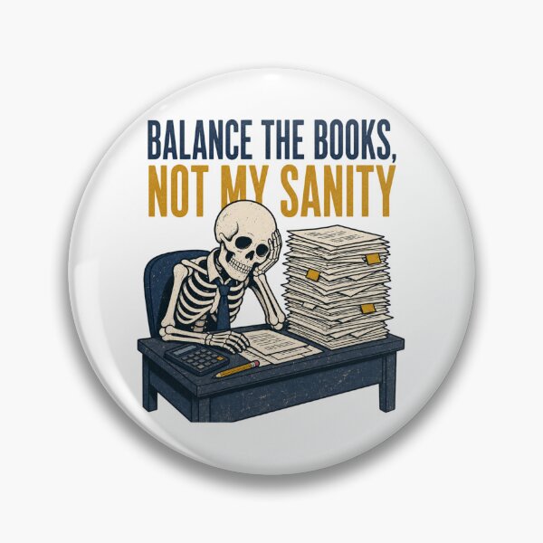Item preview, Balance The Books Not My Sanity Shirt, Comfort Colors® Skeleton Accountant Tee, Funny Halloween Tax Season Graphic designed and sold by TshirtsLabs.