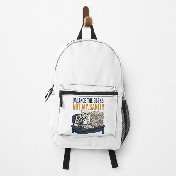 Item preview, Balance The Books Not My Sanity Shirt, Comfort Colors® Skeleton Accountant Tee, Funny Halloween Tax Season Graphic designed and sold by TshirtsLabs.