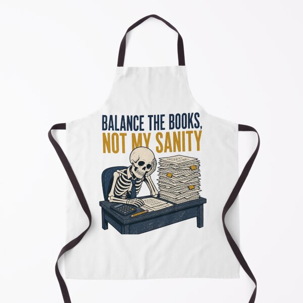 Item preview, Balance The Books Not My Sanity Shirt, Comfort Colors® Skeleton Accountant Tee, Funny Halloween Tax Season Graphic designed and sold by TshirtsLabs.