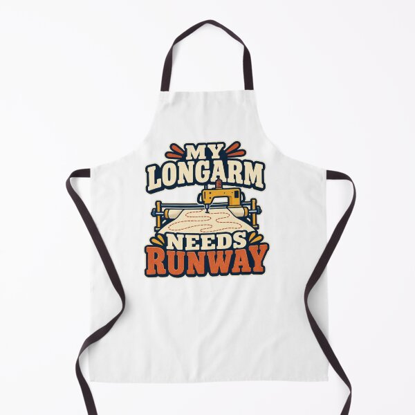 Item preview, Funny Longarm Quilter Gift — My Longarm Needs Runway  designed and sold by UrbanCanvvas.
