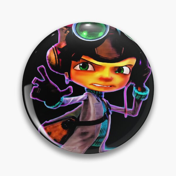 Item preview, Razputin Psychonauts Synthwave Anime Gaming Shirt designed and sold by Senpaiwaves.