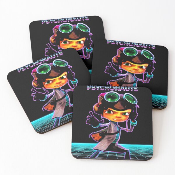 Item preview, Razputin Psychonauts Synthwave Anime Gaming Shirt designed and sold by Senpaiwaves.