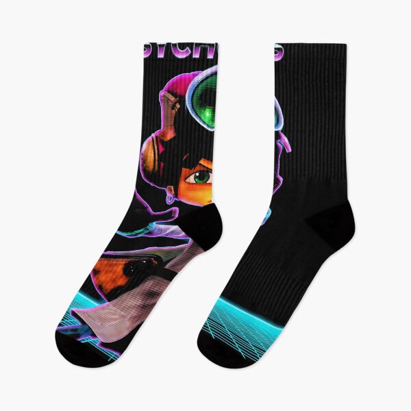 Artikelvorschau, Razputin Psychonauts Synthwave Anime Gaming Shirt entworfen und verkauft von Senpaiwaves.