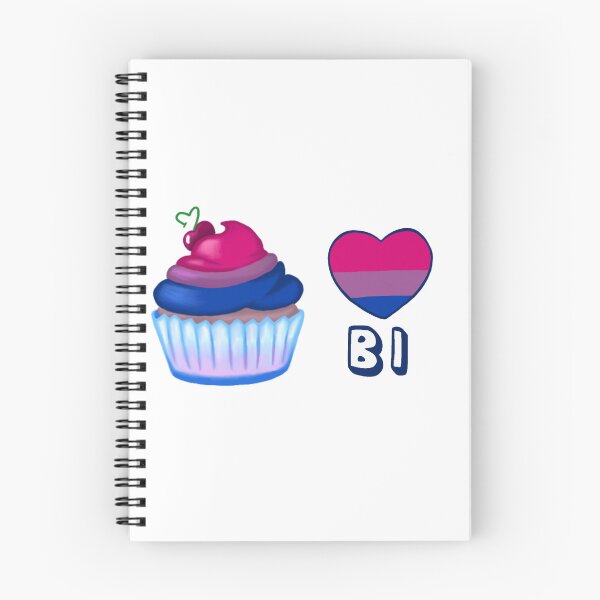 Item preview, Bisexual ( Bi ) Heart Cupcake designed and sold by HistoryHounds.