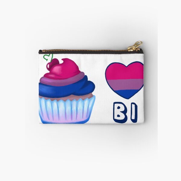 Item preview, Bisexual ( Bi ) Heart Cupcake designed and sold by HistoryHounds.