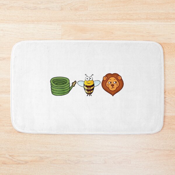 Item preview, Hose Bee Lion Funny Gardening Pun – Humorous Garden Animal  designed and sold by roartusa.