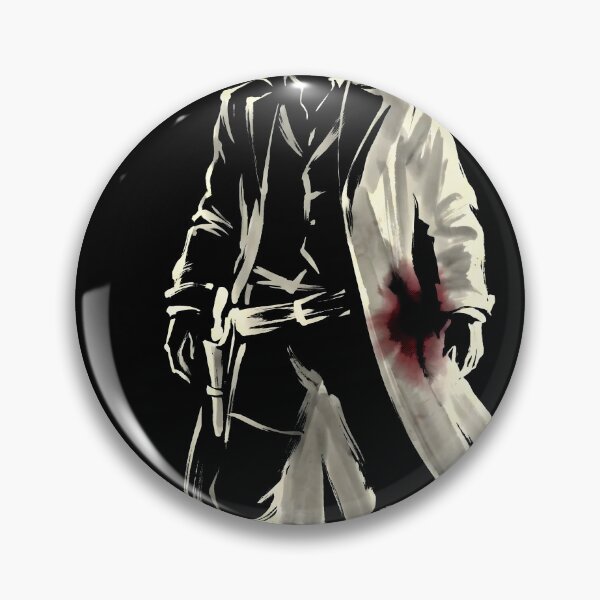 Item preview, John Marston Red Dead Redemption Sumi-e Gaming Graphic Tee designed and sold by Senpaiwaves.