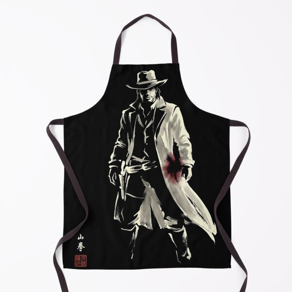 Item preview, John Marston Red Dead Redemption Sumi-e Gaming Graphic Tee designed and sold by Senpaiwaves.