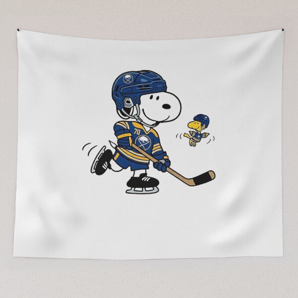 Item preview, Snoopy Buffalo Ice Hockey Sports designed and sold by korymorsevv.