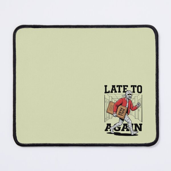 Item preview, Mummy In Varsity Jacket Carrying Hall Pass Late To Again designed and sold by Rare By Hero.