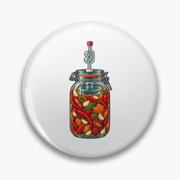Item preview, Fermented Hot Sauce Maker Jar Gift designed and sold by UrbanCanvvas.