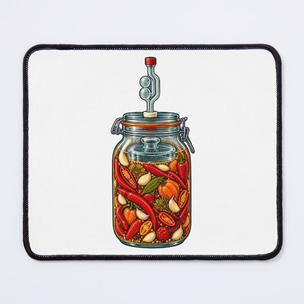 Item preview, Fermented Hot Sauce Maker Jar Gift designed and sold by UrbanCanvvas.
