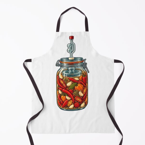 Item preview, Fermented Hot Sauce Maker Jar Gift designed and sold by UrbanCanvvas.