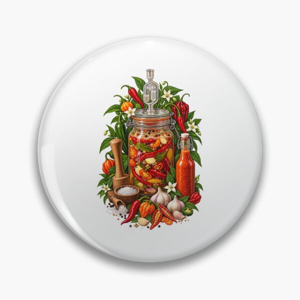Item preview, Botanical Fermented Hot Sauce Workshop designed and sold by UrbanCanvvas.