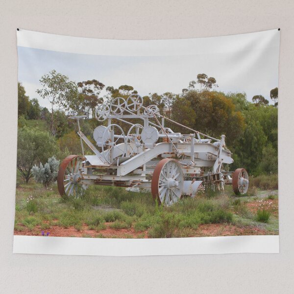 Item preview, Old farm machinery, Outback Australia designed and sold by FranWest.