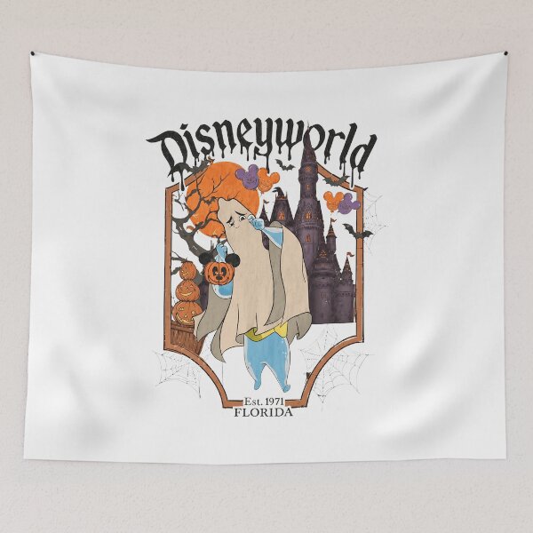 Item preview, Spooky Haunted Castle Ghost Halloween Night Scene designed and sold by GaryGibbs36288.
