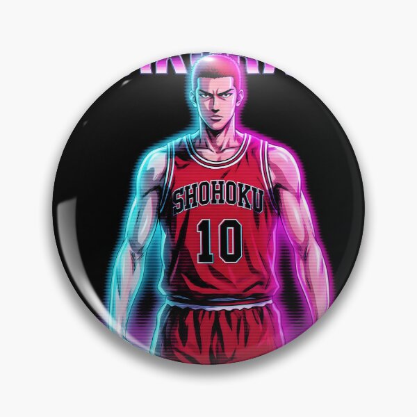 Item preview, Hanamichi Sakuragi Slam Dunk Synthwave Anime Gaming Shirt designed and sold by Senpaiwaves.