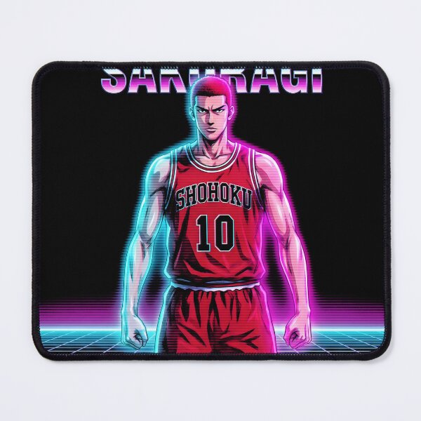 Item preview, Hanamichi Sakuragi Slam Dunk Synthwave Anime Gaming Shirt designed and sold by Senpaiwaves.