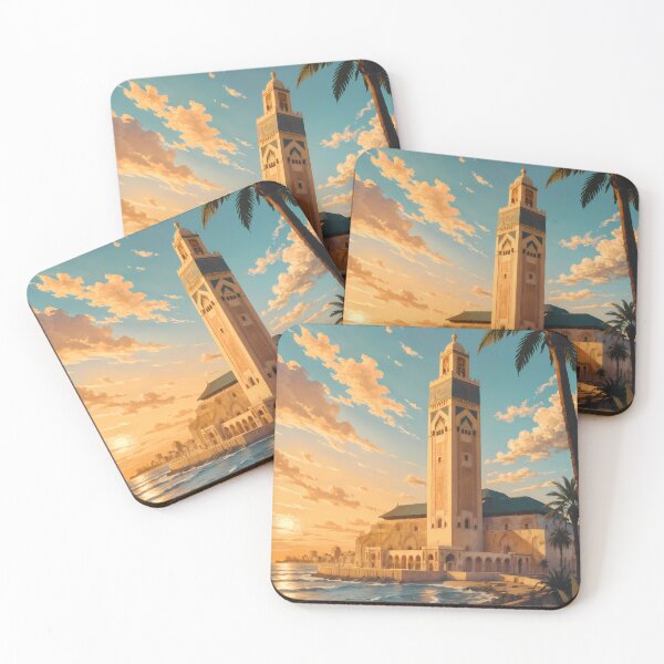 Item preview, Hassan II Mosque Coast designed and sold by JacksoonLester.