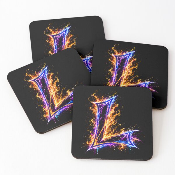 Item preview, Arcane Blaze Graffiti Letter L designed and sold by BlissBlvdShop.