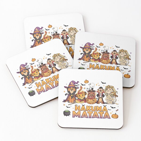 Item preview, Spooky Halloween Animal Friends Hakuna Matata Adventure designed and sold by JohnThomp86157.