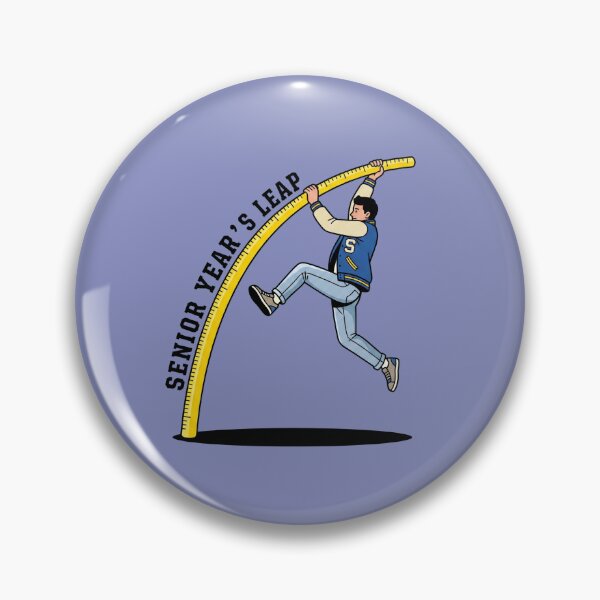 Item preview, Student Varsity Jacket Pole Vaulting Ruler Senior Year's Leap designed and sold by Rare By Hero.