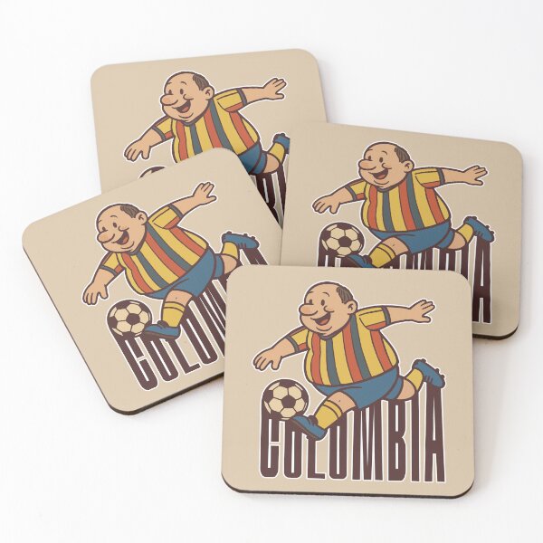 Item preview, Colombia Funny Soccer Fan Style designed and sold by Scaryzz.