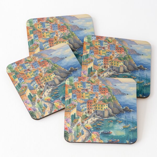 Item preview, Charming seaside village designed and sold by sid1802.