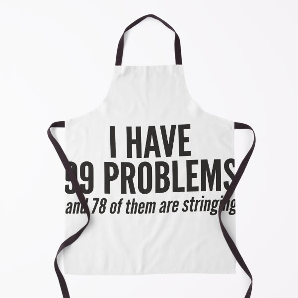 Item preview, 99 Problems Stringing 3D Printing Humor designed and sold by Niebieski-Labs.
