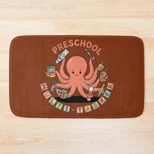 Item preview, Cute Octopus Preschool Multi-Tasker Teacher Art designed and sold by Rare By Hero.
