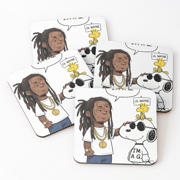 Artikelvorschau, Lil Wayne und Snoopy entworfen und verkauft von funnyt-shirts1.