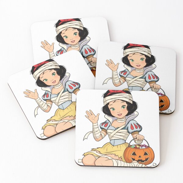 Item preview, Cute Halloween Mummy Princess With Pumpkin Candy Basket designed and sold by JenniferM94581.