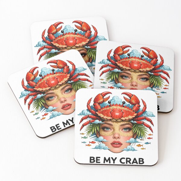 Item preview, Be My Crab – Unisex T-shirt, Vibrant Crab Design, Ocean Lover Gift designed and sold by flashARTstudio.