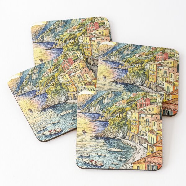 Item preview, Small coastal town designed and sold by sid1802.