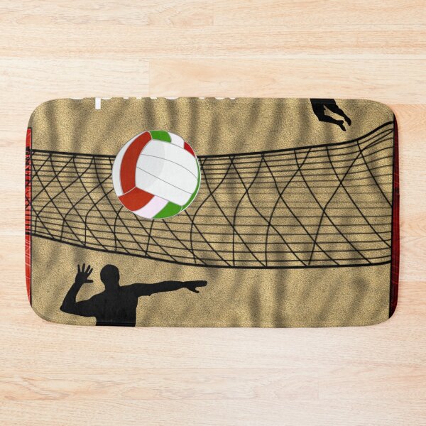 Item preview, Vintage Beach Volleyball Silhouette Spike It designed and sold by AWADHESH  CHAURASIA.