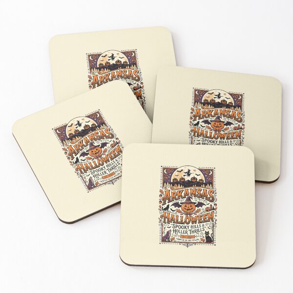 Item preview, Spooky hills & holler thrills - Halloween in Arkansas designed and sold by ParadoxParadox.
