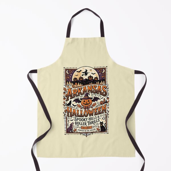 Item preview, Spooky hills & holler thrills - Halloween in Arkansas designed and sold by ParadoxParadox.
