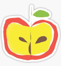 An Apple A Day Sticker