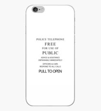PULL TO OPEN iPhone Case