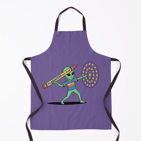 Item preview, Funny Alien Throwing Crayon Javelin Playground All-Star designed and sold by Rare By Hero.