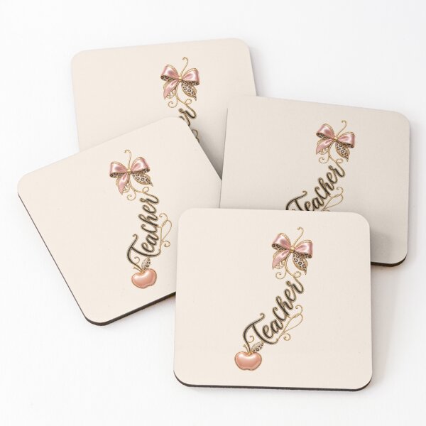 Item preview, Elegant Teacher – Blush Pink Leopard Vertical Design designed and sold by HO•Designs.