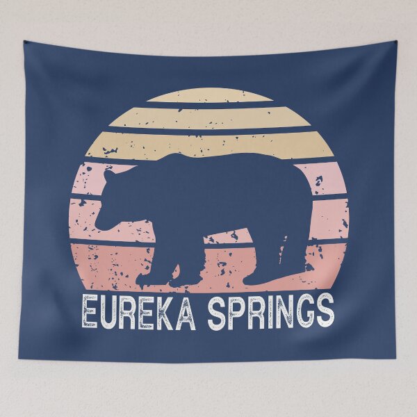 Item preview, Eureka Springs Arkansas Retro Bear designed and sold by Esskay Designs.