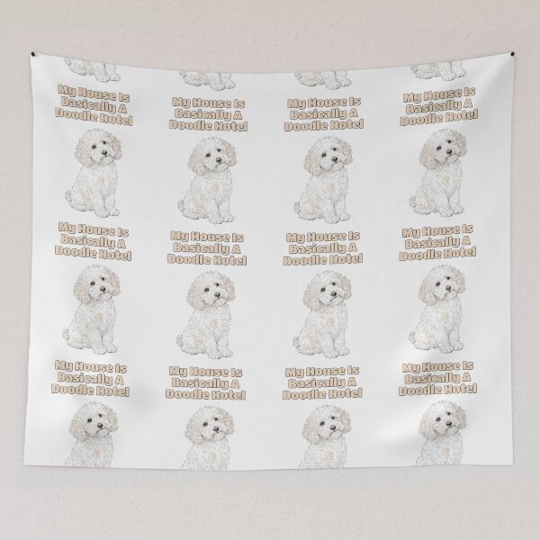 Item preview, Funny Goldendoodle Home Dog Owner Humor Saying designed and sold by NatureUnleashed.