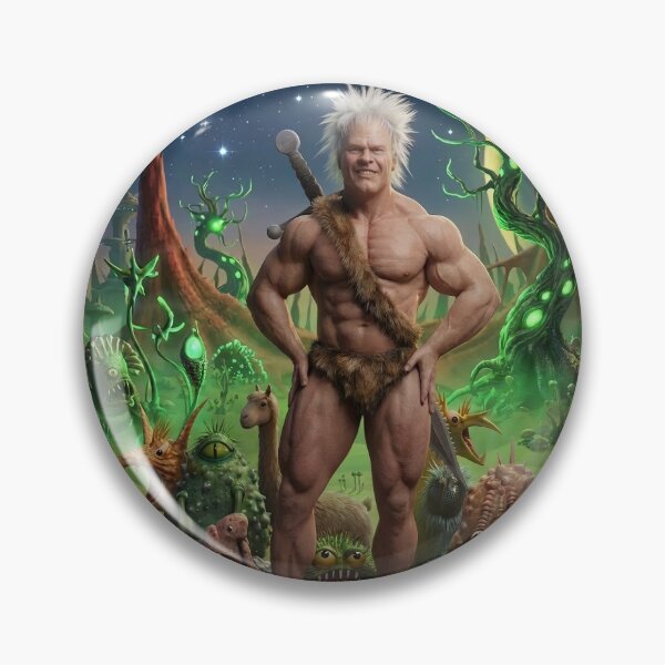 Item preview, Fit guy on an Alien planet designed and sold by Jonsmartdesigns.