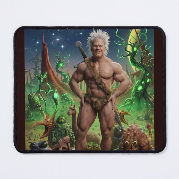 Item preview, Fit guy on an Alien planet designed and sold by Jonsmartdesigns.