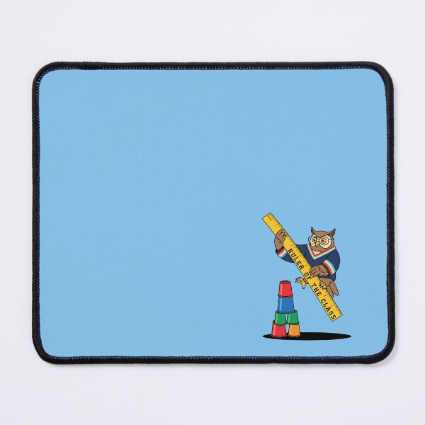 Item preview, Wise Owl Holding Measuring Ruler Cups Ruler Of The Class designed and sold by Rare By Hero.